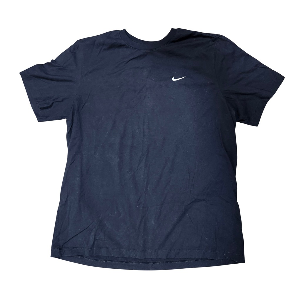 Nike The Nike Tee Mens XL Black Short Sleeve Swoosh Logo T-Shirt 363277-00A